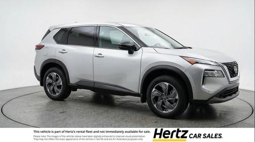 Brilliant Silver Metallic 2025 Nissan Rogue SV