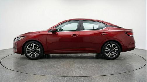 Rosewood Metallic 2025 Nissan Sentra SV