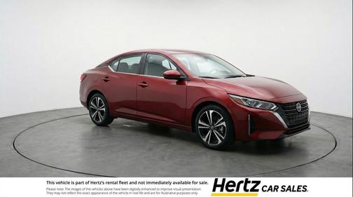 Rosewood Metallic 2025 Nissan Sentra SV