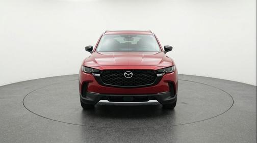 Soul Red Crystal Metallic 2025 Mazda CX-50 Hybrid Premium Plus Package