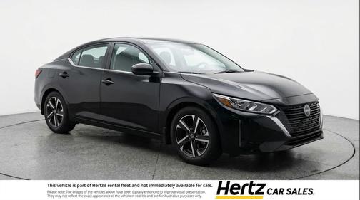 Super Black 2025 Nissan Sentra SV