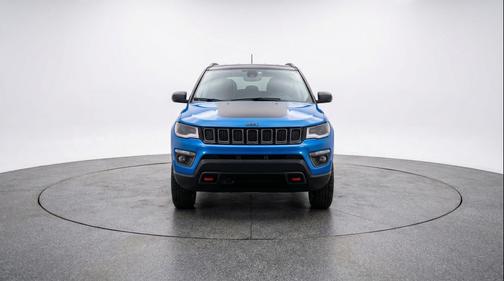 Hydro Blue Pearlcoat 2025 Jeep Compass Trailhawk