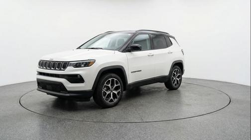 Bright White Clearcoat 2025 Jeep Compass Limited