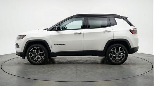 Bright White Clearcoat 2025 Jeep Compass Limited