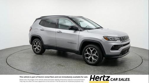 Silver Zynith Metallic Clearcoat 2025 Jeep Compass Limited