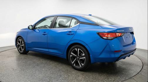 Electric Blue Metallic 2025 Nissan Sentra SV