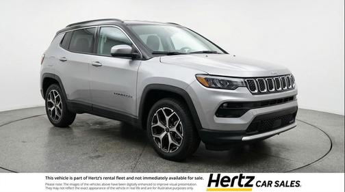 Silver Zynith Metallic Clearcoat 2025 Jeep Compass Limited