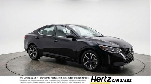 Super Black 2025 Nissan Sentra SV