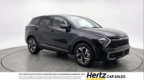 Ebony Black 2025 Kia Sportage LX