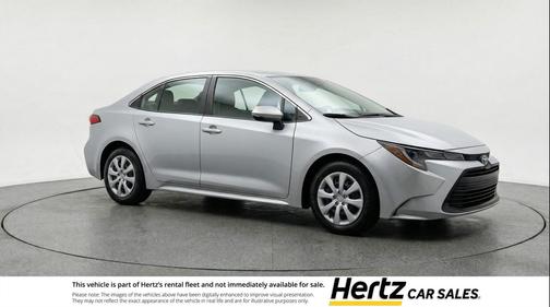 Classic Silver Metallic 2025 Toyota Corolla LE
