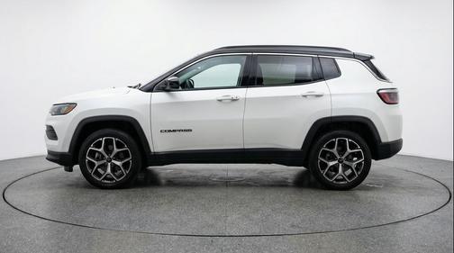 Bright White Clearcoat 2025 Jeep Compass Limited