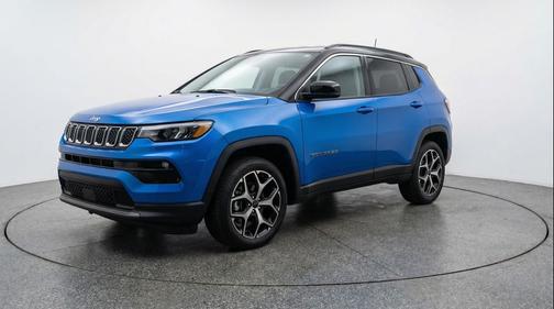 Hydro Blue Pearlcoat 2025 Jeep Compass Limited