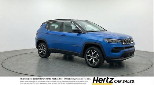 Hydro Blue Pearlcoat 2025 Jeep Compass Limited