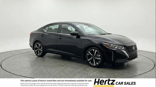 Super Black 2025 Nissan Sentra SV