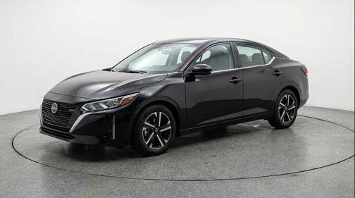 Super Black 2025 Nissan Sentra SV