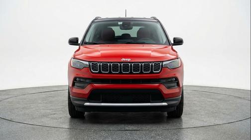 Red Hot Pearlcoat 2025 Jeep Compass Limited