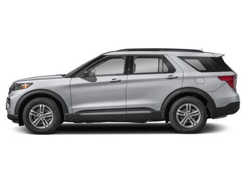 Iconic Silver Metallic 2024 Ford Explorer XLT