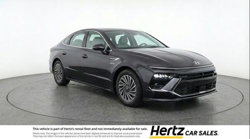 Portofino Gray 2025 Hyundai SONATA Hybrid SE