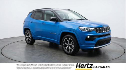 Hydro Blue Pearlcoat 2025 Jeep Compass Limited