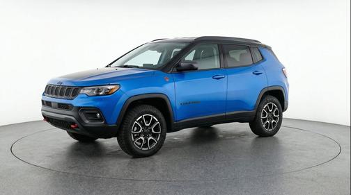Hydro Blue Pearlcoat 2025 Jeep Compass Trailhawk