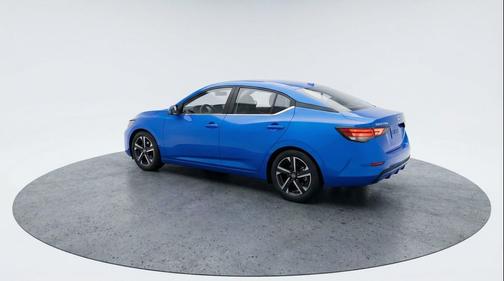 Electric Blue Metallic 2025 Nissan Sentra SV