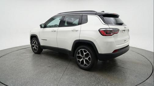 Bright White Clearcoat 2025 Jeep Compass Limited