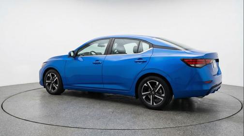 Electric Blue Metallic 2025 Nissan Sentra SV