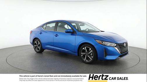 Electric Blue Metallic 2025 Nissan Sentra SV