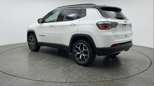 Bright White Clearcoat 2025 Jeep Compass Limited