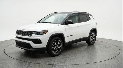 Bright White Clearcoat 2025 Jeep Compass Limited