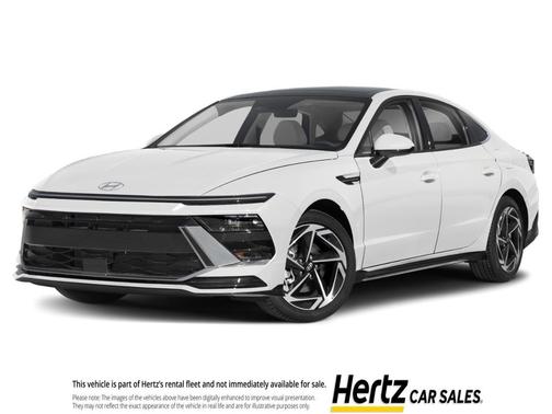 Serenity White 2024 Hyundai SONATA SEL
