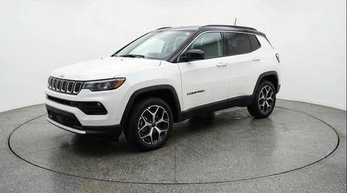 Bright White Clearcoat 2025 Jeep Compass Limited