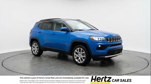 Hydro Blue Pearlcoat 2025 Jeep Compass Limited