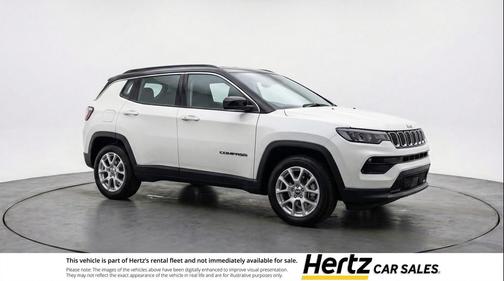 Bright White Clearcoat 2025 Jeep Compass Limited