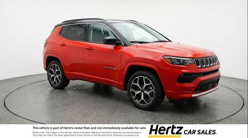 Red Hot Pearlcoat 2025 Jeep Compass Limited