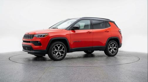 Red Hot Pearlcoat 2025 Jeep Compass Limited