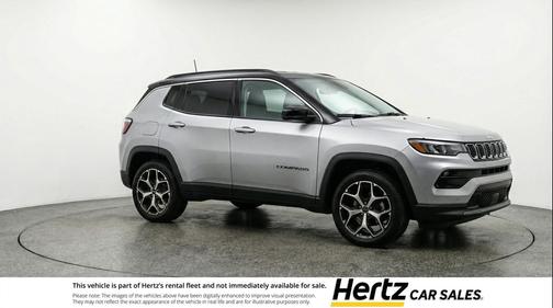 Silver Zynith Metallic Clearcoat 2025 Jeep Compass Limited