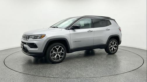 Silver Zynith Metallic Clearcoat 2025 Jeep Compass Limited