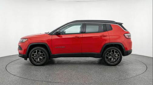Red Hot Pearlcoat 2025 Jeep Compass Limited
