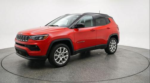 Red Hot Pearlcoat 2025 Jeep Compass Limited