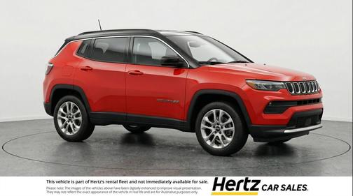 Red Hot Pearlcoat 2025 Jeep Compass Limited