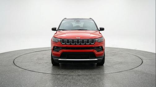 Red Hot Pearlcoat 2025 Jeep Compass Limited