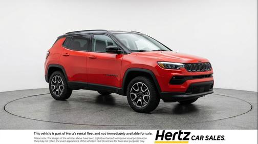 Red Hot Pearlcoat 2025 Jeep Compass Trailhawk
