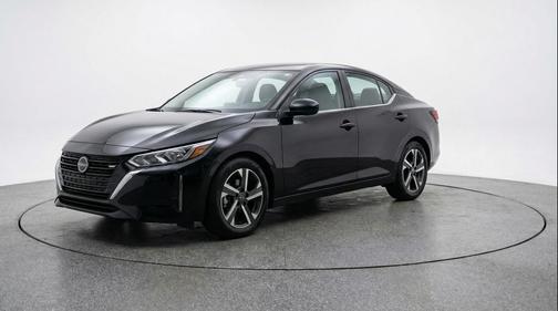 Super Black 2025 Nissan Sentra SV