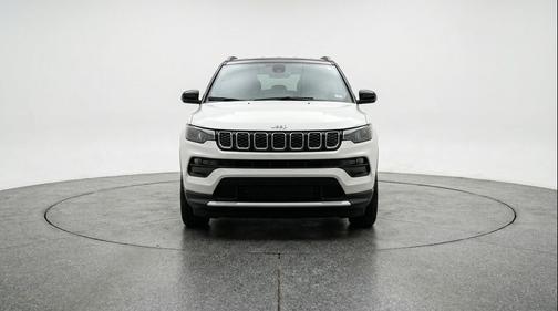 Bright White Clearcoat 2025 Jeep Compass Limited