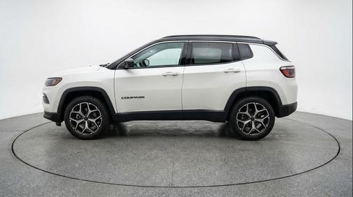 Bright White Clearcoat 2025 Jeep Compass Limited
