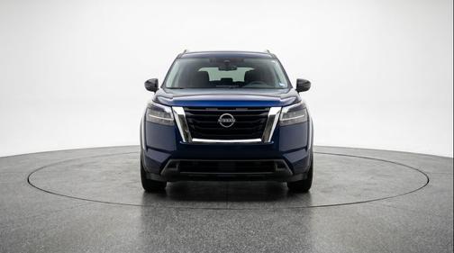 Deep Ocean Blue Pearl 2025 Nissan Pathfinder SV 4WD