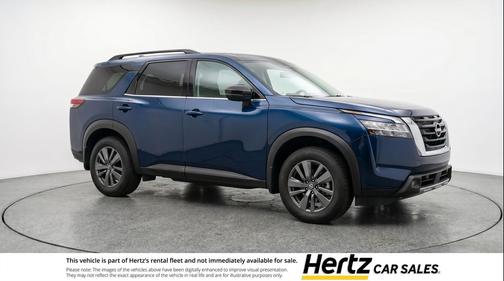 Deep Ocean Blue Pearl 2025 Nissan Pathfinder SV 4WD