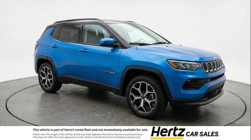 Hydro Blue Pearlcoat 2025 Jeep Compass Limited
