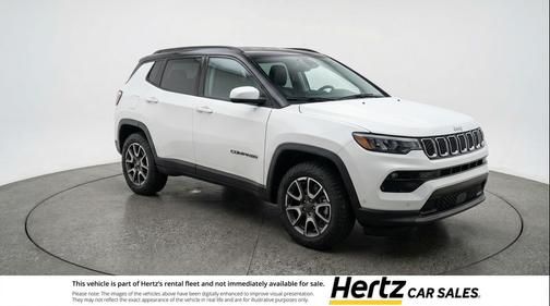 Bright White Clearcoat 2025 Jeep Compass Trailhawk